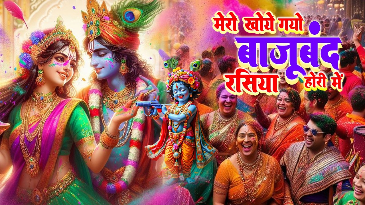 मेरो खोय गयो बाजूबंद रसिया होली में   Mero Kho Gayo Bajuband Rasiya Holi Mein   Meenakshi Panchal a