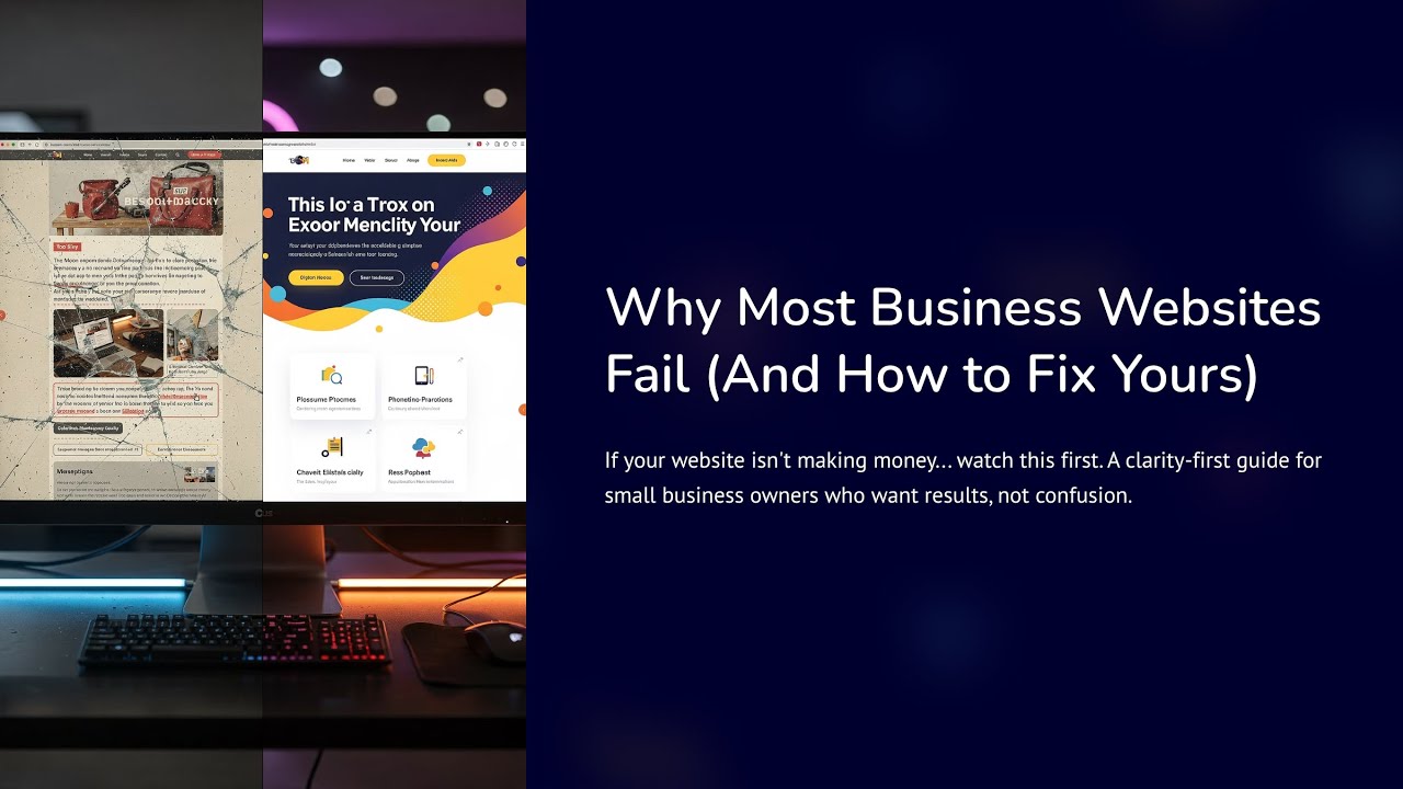 Why Most Business Websites Fail And How to Fix Yours