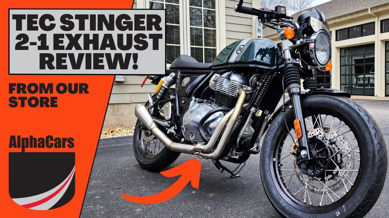 Недостающая часть вашего Royal Enfield? Обзор выхлопной системы TEC Stinger 2-1!