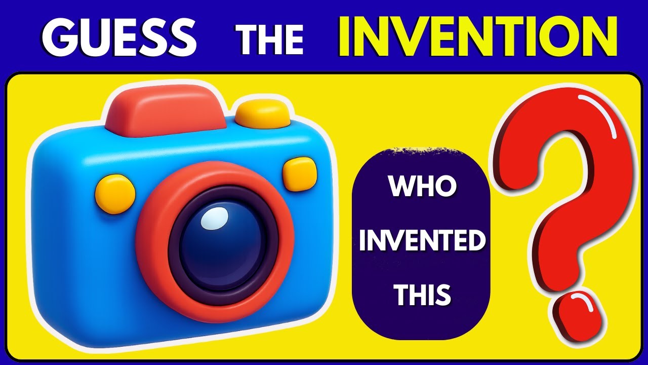Guess the Invention?🔍🛠️ Ultimate Quiz Challenge 2025 | Can You Score 100%? 🤔✨