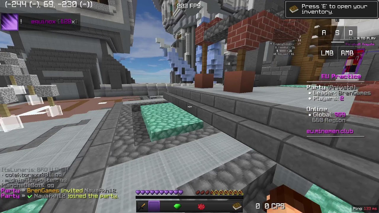 playing bedwars