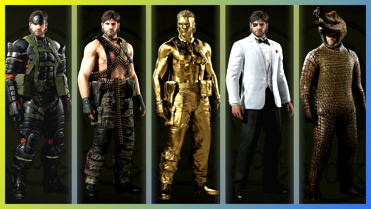 Metal Gear Solid 3 Remake Delta: All 92 Outfits, Face Paints & Items (100% Camouflage Collection)