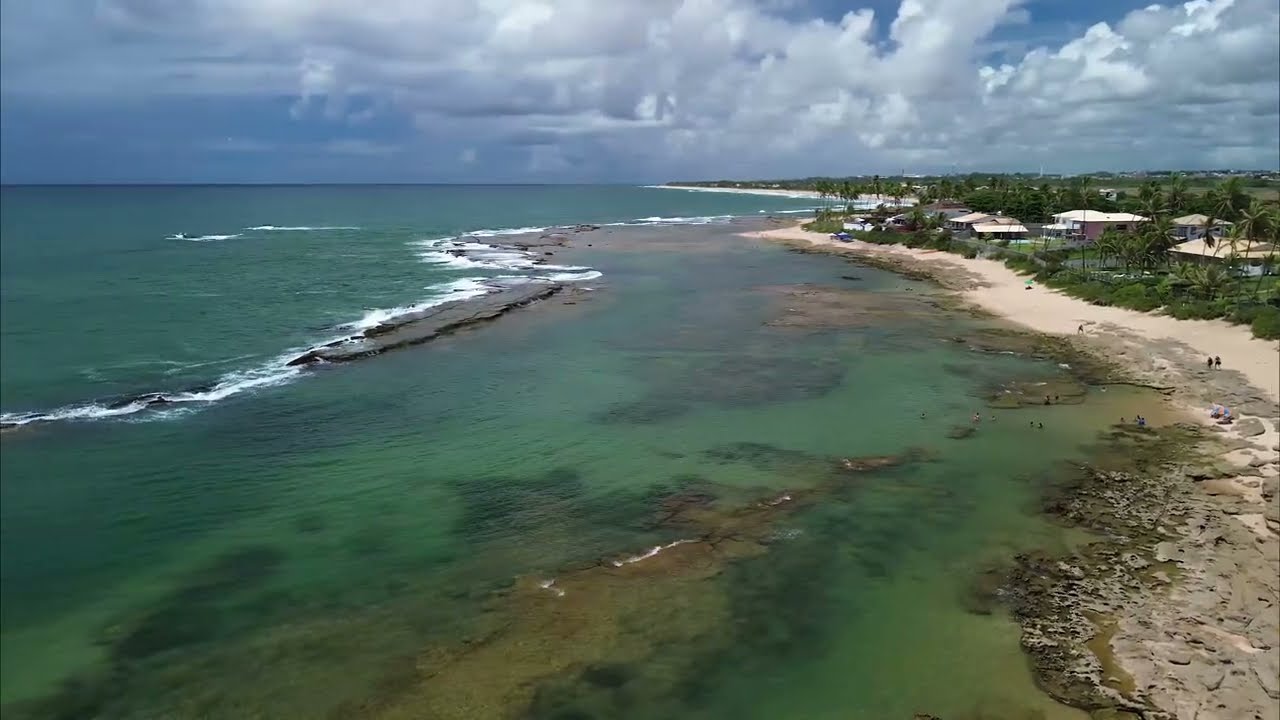 Linha Verde Bahia, Praia de Arembépe e Piruí, Pousada A Capela em 2025 - Vol. 02