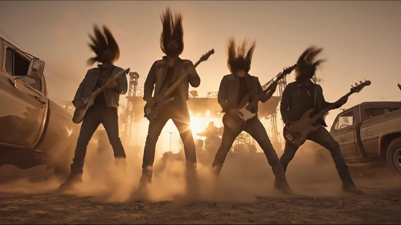 Outlaw Country Rock 🔥 Freedom Highway | Inspired by Waylon Jennings