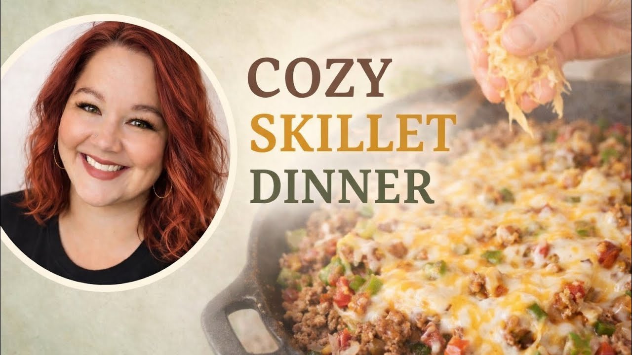 Cozy Stuffed Pepper Skillet | Easy One-Pan Ground Beef Dinner