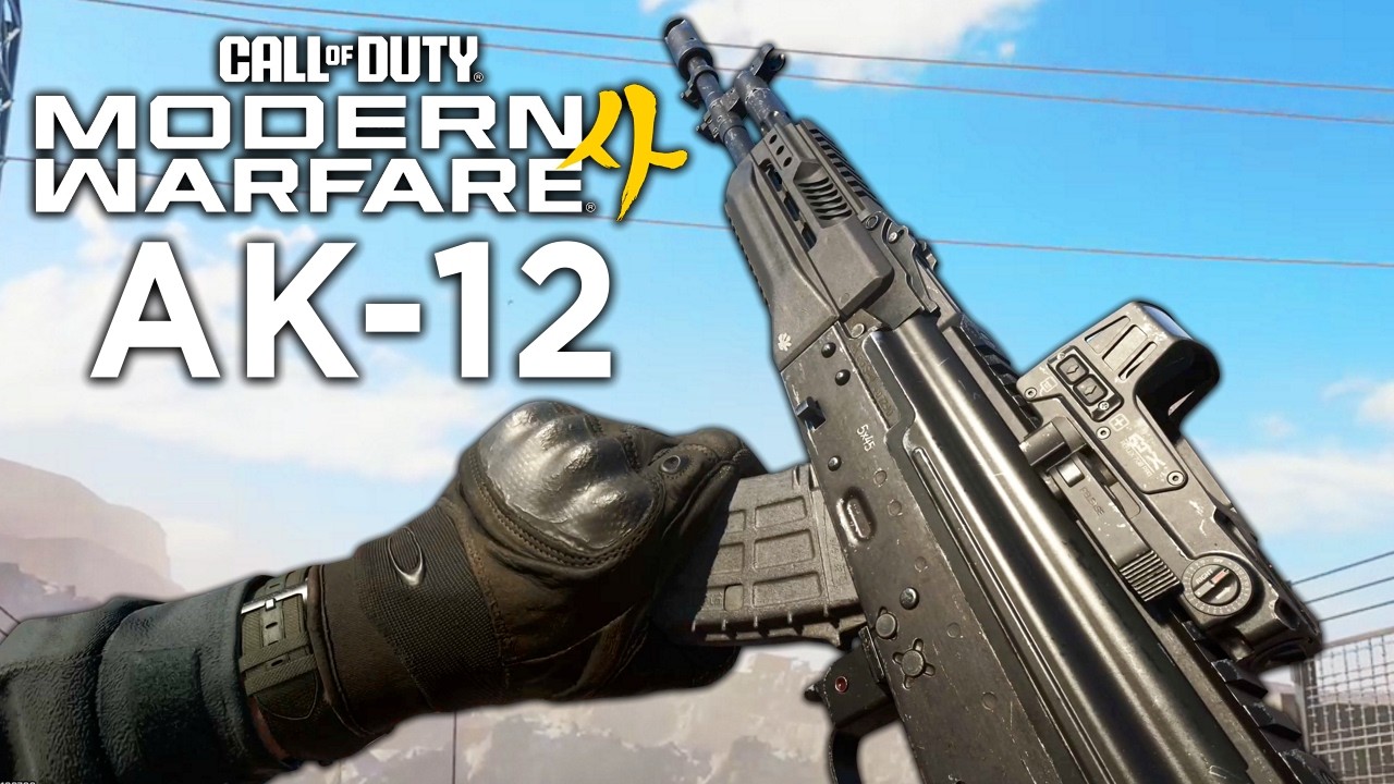 AK-12 Build in Modern Warfare 4 BETA Gameplay