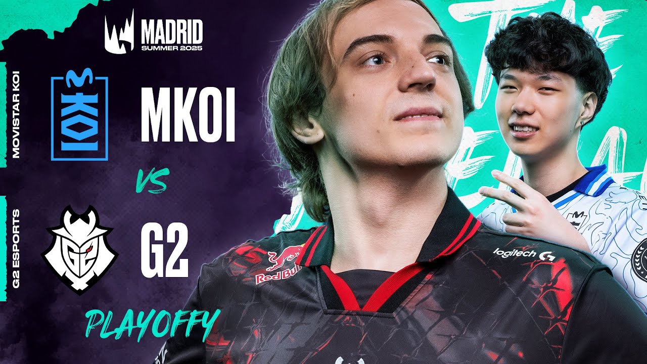 🔴MOVISTAR KOI vs G2 ESPORTS🔴LEC SUMMER PLAYOFFY 2025🔴