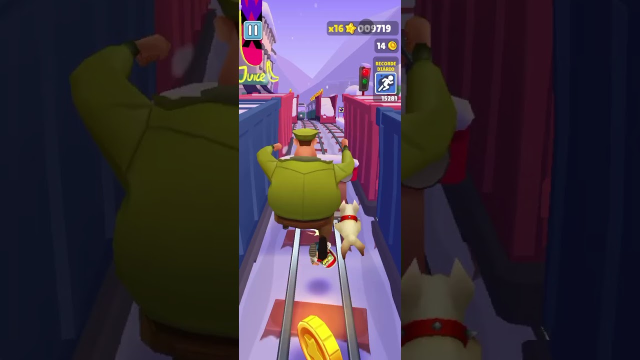 😵Morri😵 mais de 1000 vezes 🤣kkkk🤣 no subway surf 🚊🚊🚊