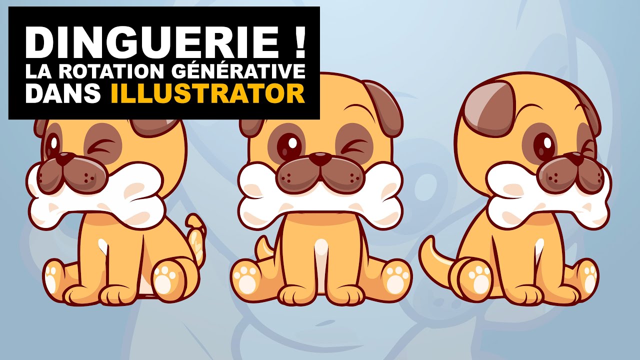 Dinguerie dans Illustrator ! La Rotation Générative est là !
