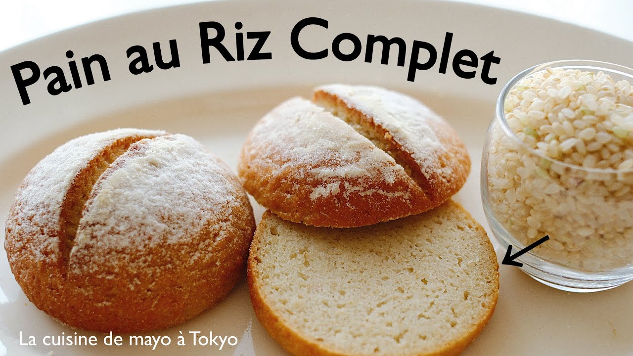 Comment faire un pain au riz complet sans gluten / Facile et Bon pour l'intestin 🌿