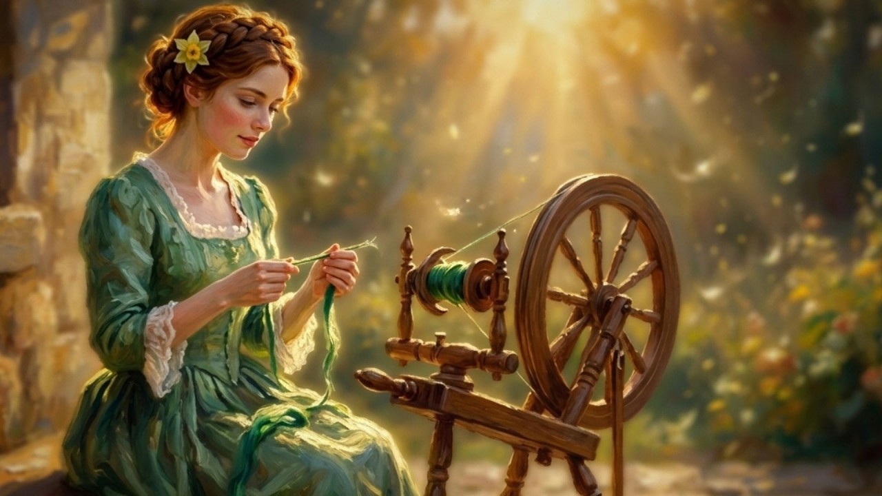 The Girl with the Daffodil | Victorian Wales 1890 | Aesthetic Visual Poem