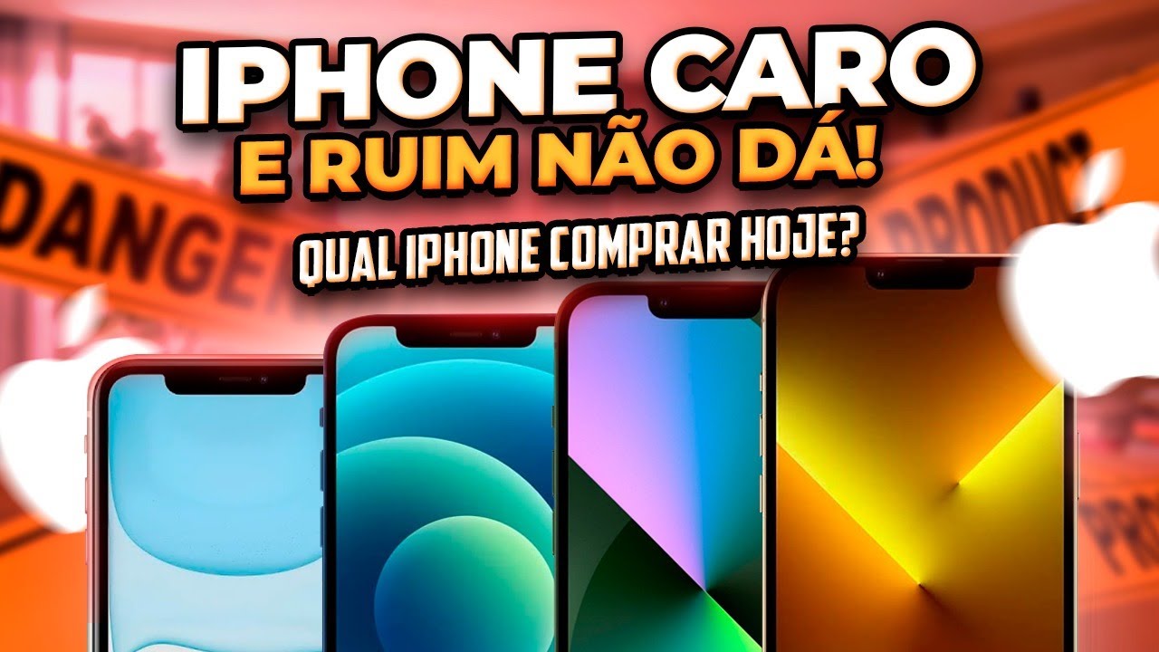 QUAL IPHONE COMPRAR EM 2022? Melhor Iphone Custo Benef&iacute;cio: TOP 4 Melhores Iphones barato ao premium