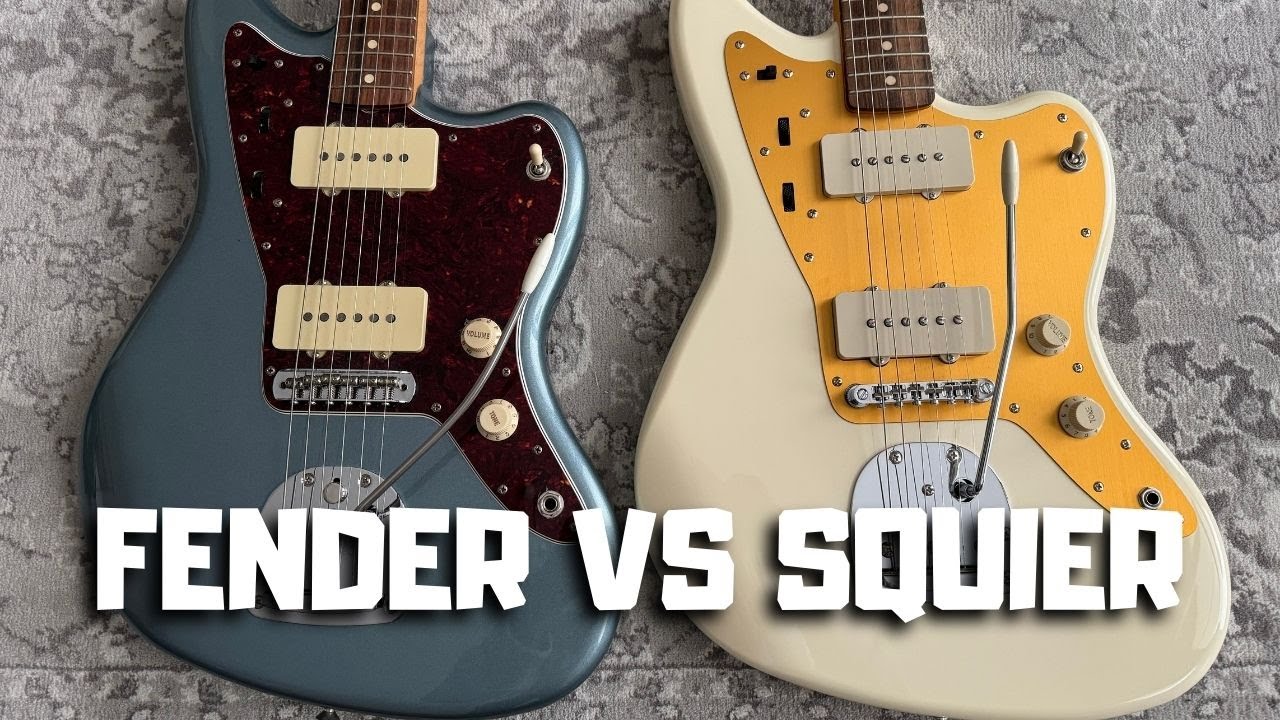 Squier J Mascis Jazzmaster против Fender Vintera 60s Jazzmaster
