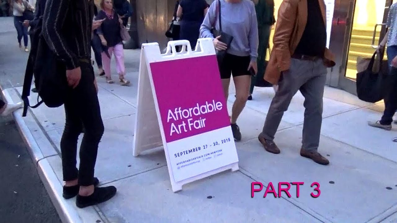 AFFORDABLE ART FAIR 2018 FALL - Part 3