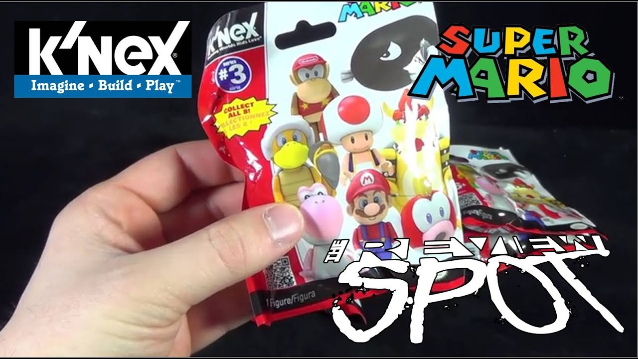 Collectible Spot - K'nex Nintendo Super Mario Blind Bag Figures Series 3 OPENING!