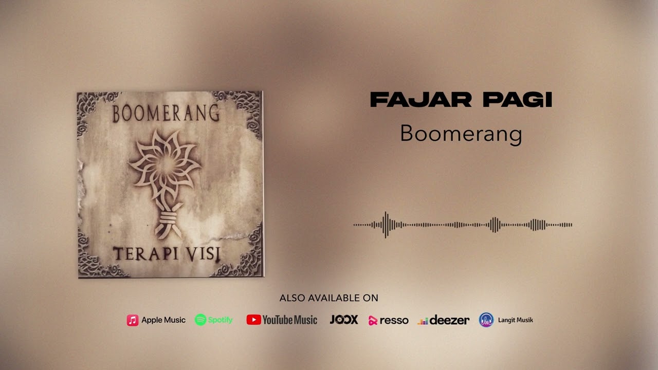 Boomerang - Fajar Pagi (Official Audio)