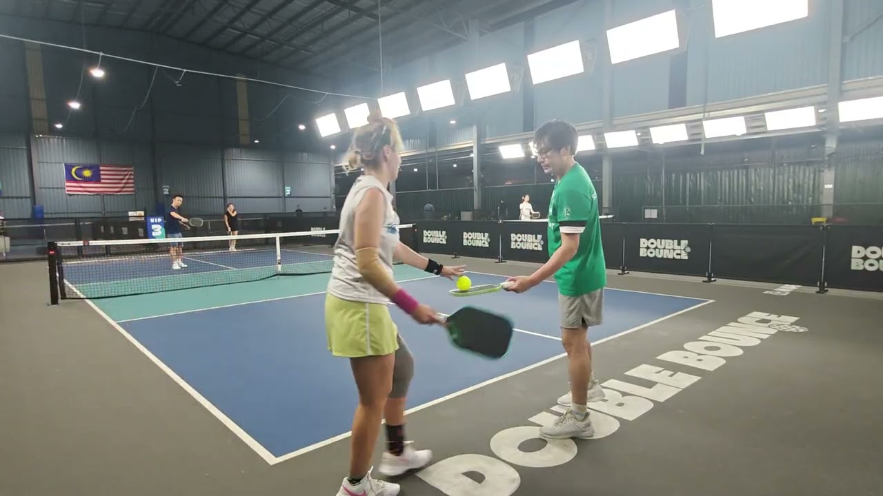 2/6 Double Bounce Balakong Bliss Club Mixed Double pickleball mini tournament