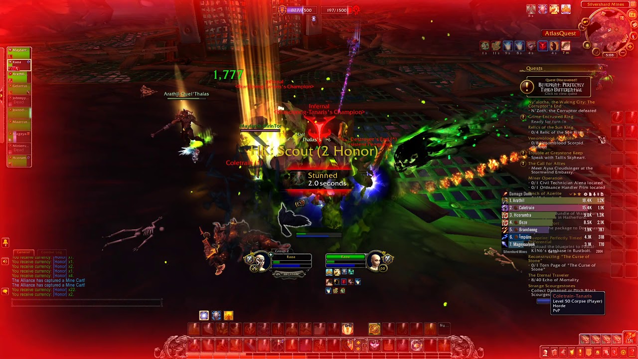 WoW Shadowlands pre patch holy paladin pvp Silvershard Mines