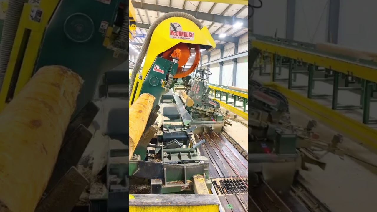 Double Blades Sawmill #sawmill