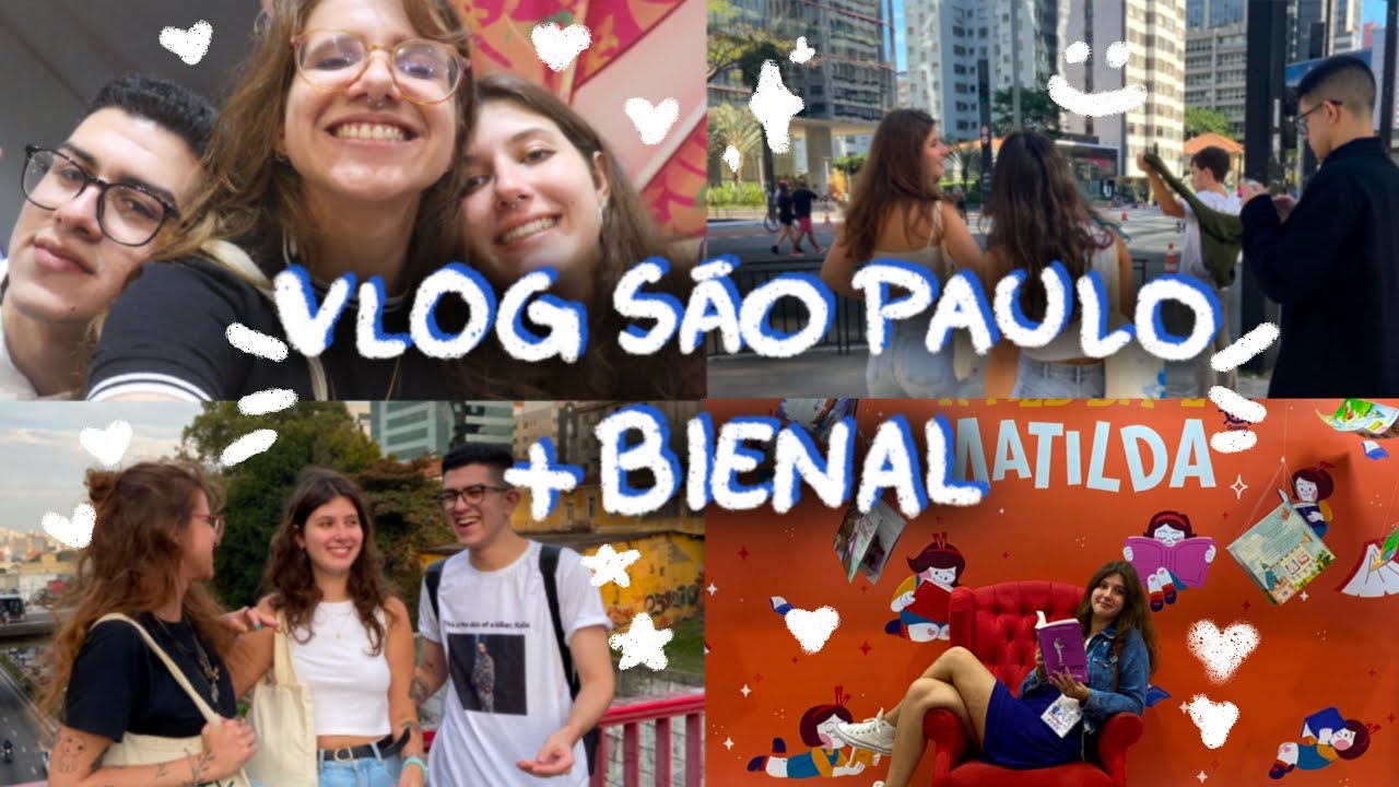 ✨ vlog da bienal!! (e são paulo) 🥳