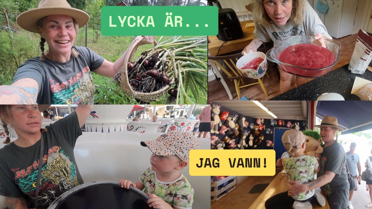 Vi Vann Första Pris! | Skördar Vitlök & Gör En Kollagenpudding