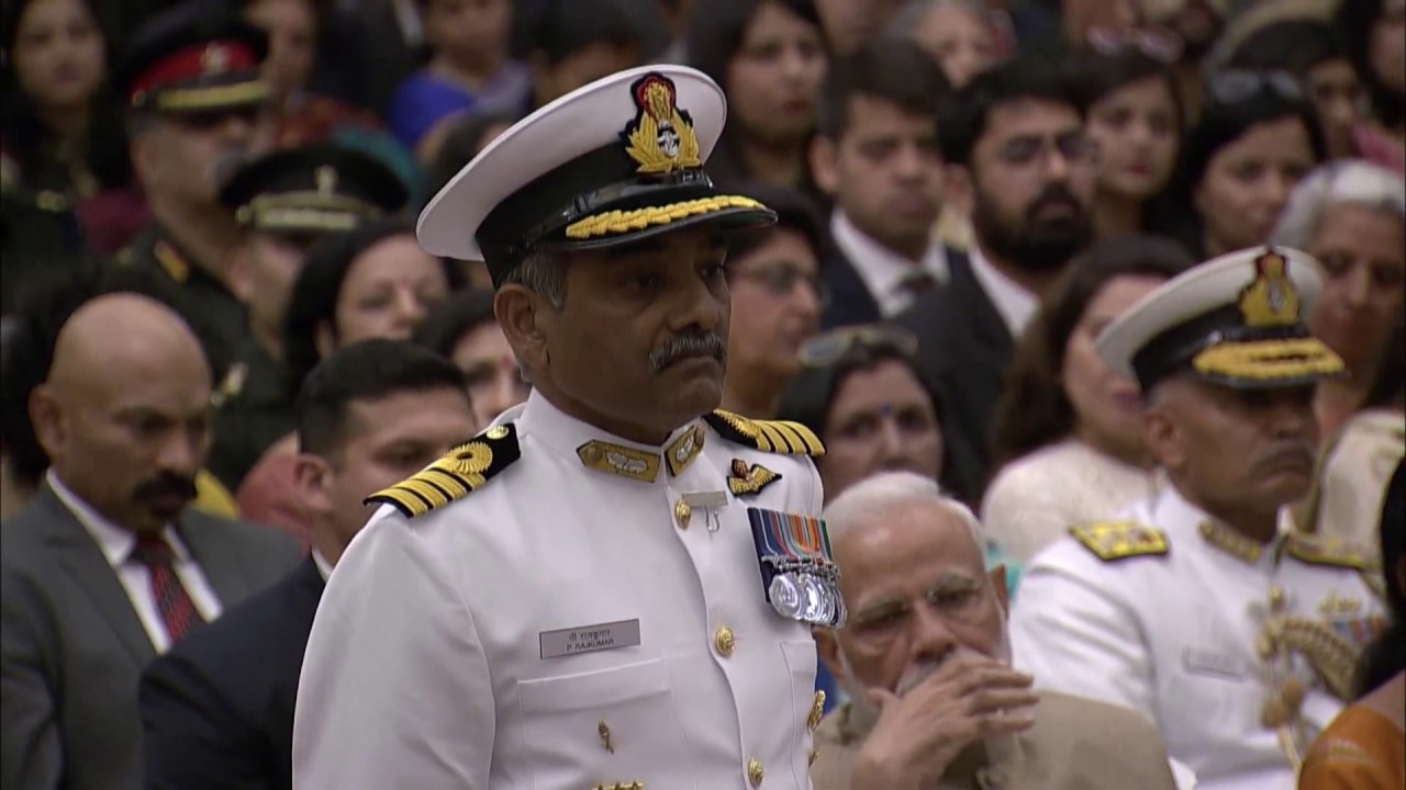 President Kovind presents Shaurya Chakra to Captain (TS) P Rajkumar