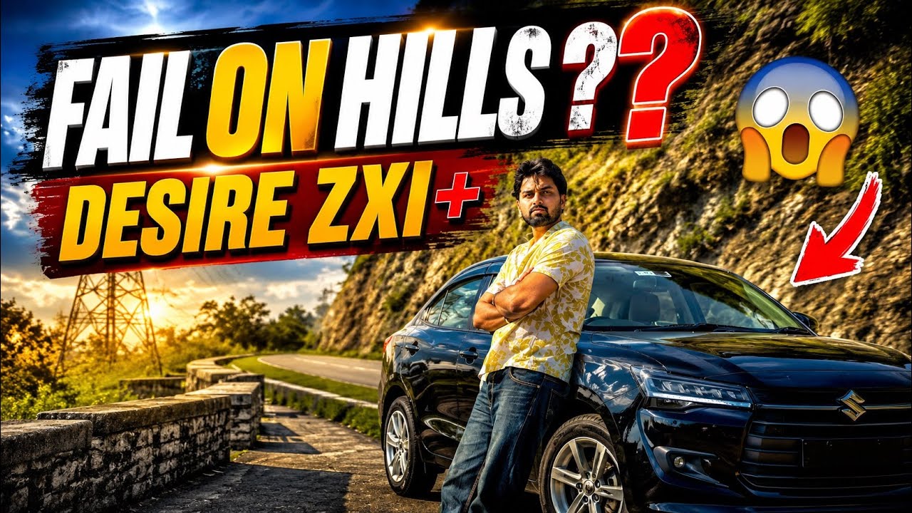 Can Dzire 2025 Handle Hills? 🏔️ Full Performance Test & Review!