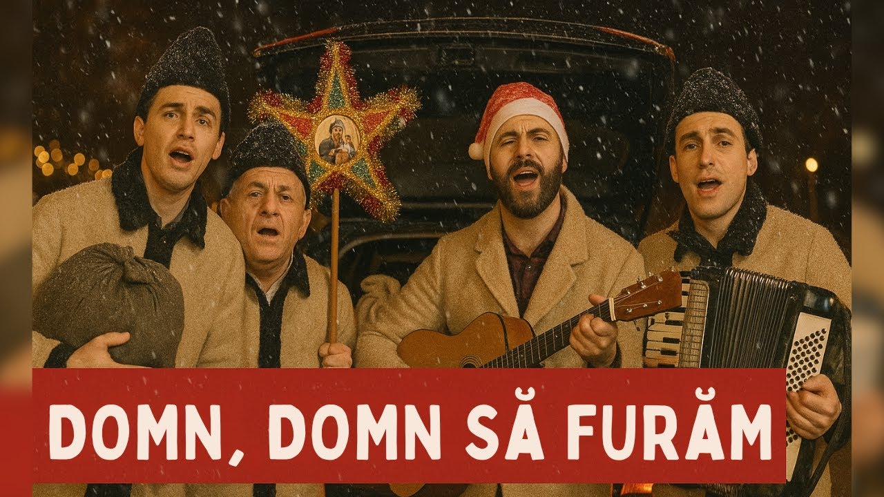 Am plecat ca să furăm, Domn, Domn, să furăm! Colinde de Crăciun x Muzică la Caterincă