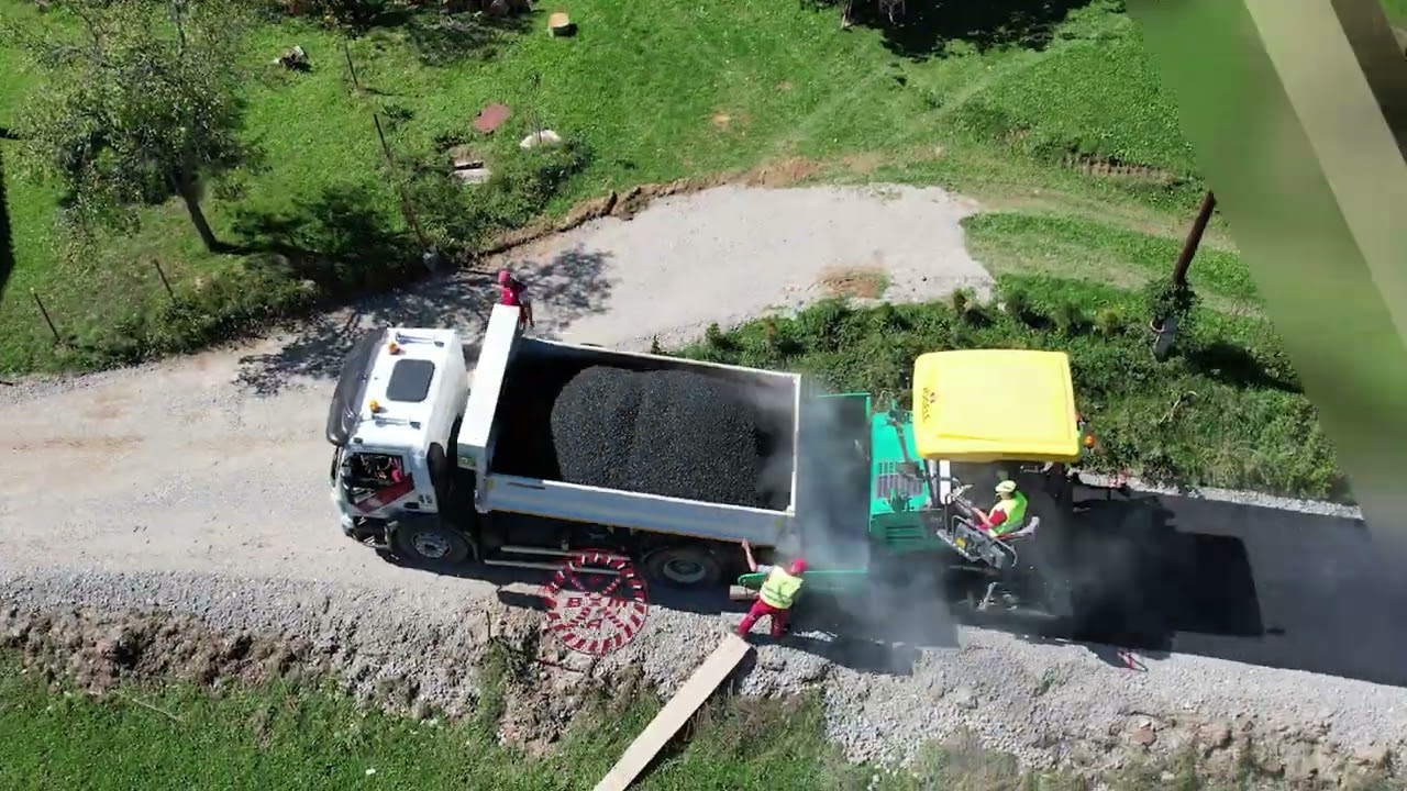 Izvođenje asfalterskih radova na lokalnim putevima u opštini Berane