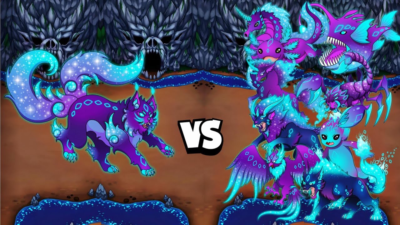 YACATOMA vs All spirit type dynamons ☠️☠️ battle in Dynamons world#dynamonworld#dynamon#2025