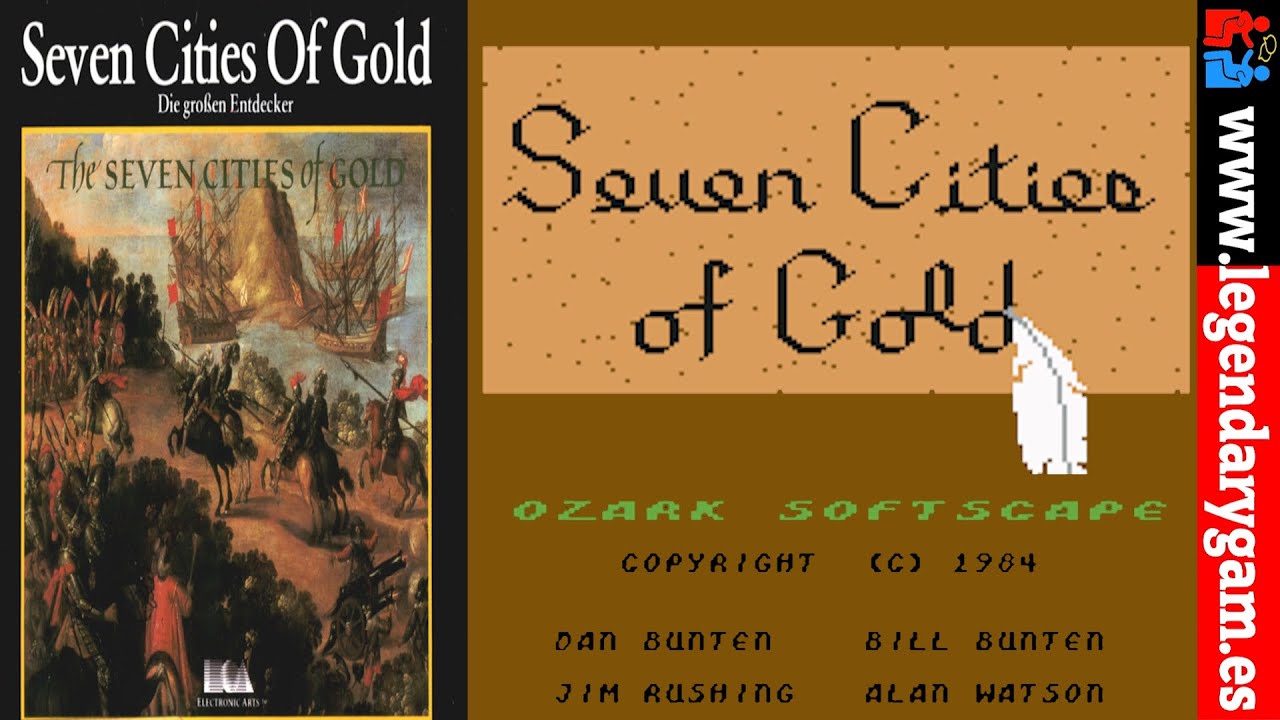 The Seven Cities of Gold - (1984) - C64 - C64 games - Longplay - Completed - Let's Play