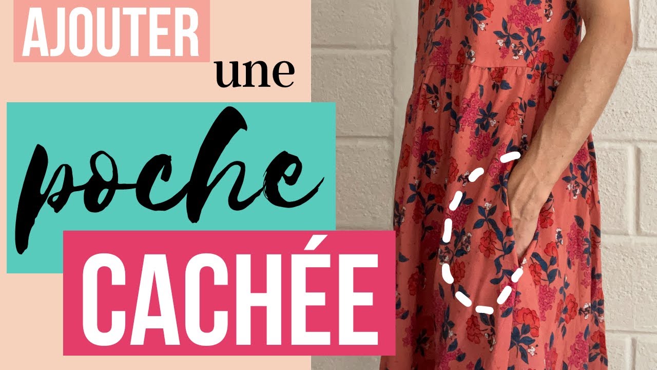 Comment ajouter des poches cach&eacute;es sur un v&ecirc;tement quand le patron qui n'en pr&eacute;voit pas ?