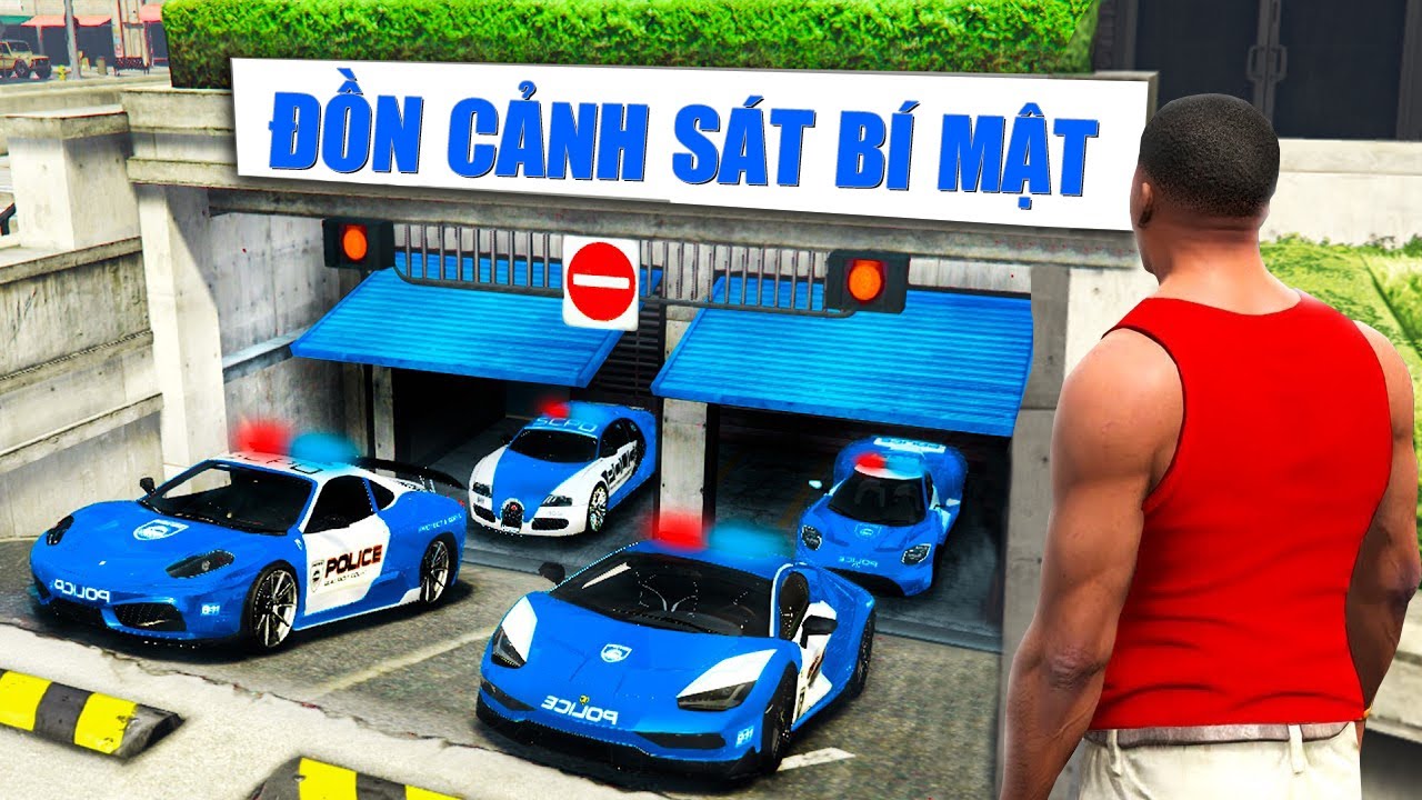 T&ocirc;i T&igrave;m Thấy Một GARAGE B&iacute; Mật B&ecirc;n Dưới ĐỒN CẢNH S&Aacute;T Trong GTA 5