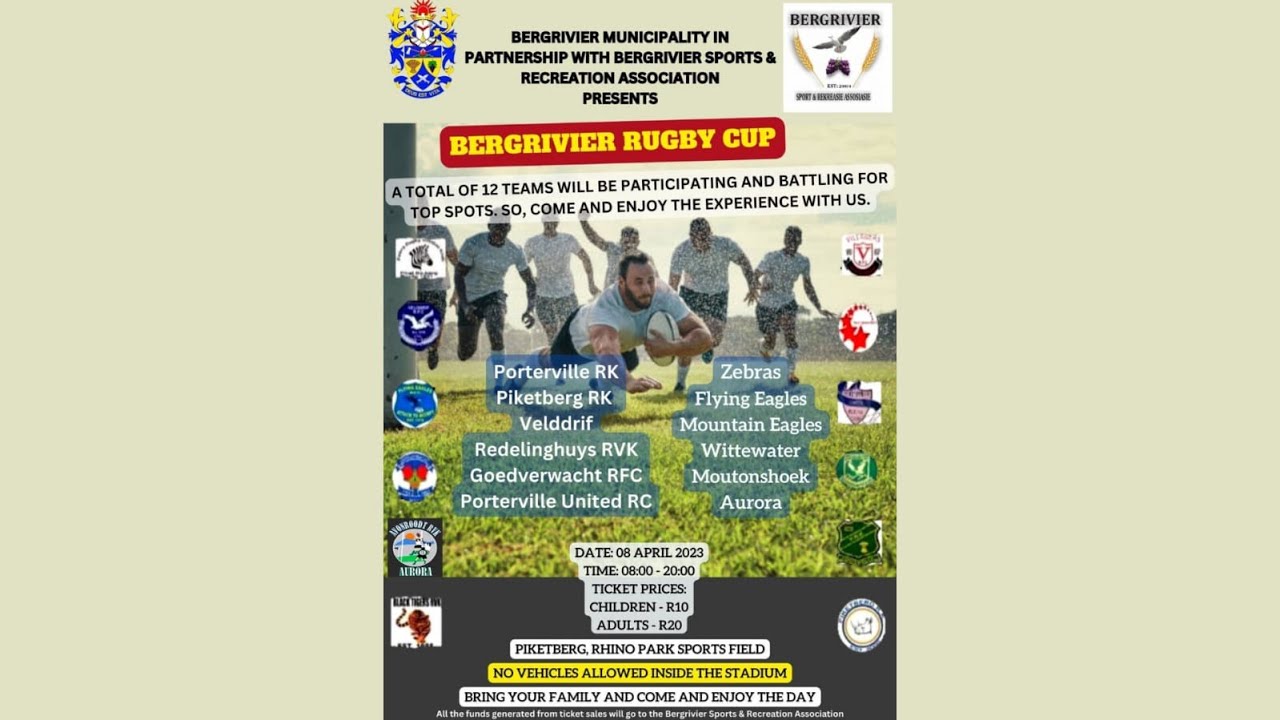 Porteville RFC vs Velddrif RFC | Group 1 Final | Bergrivier Cup