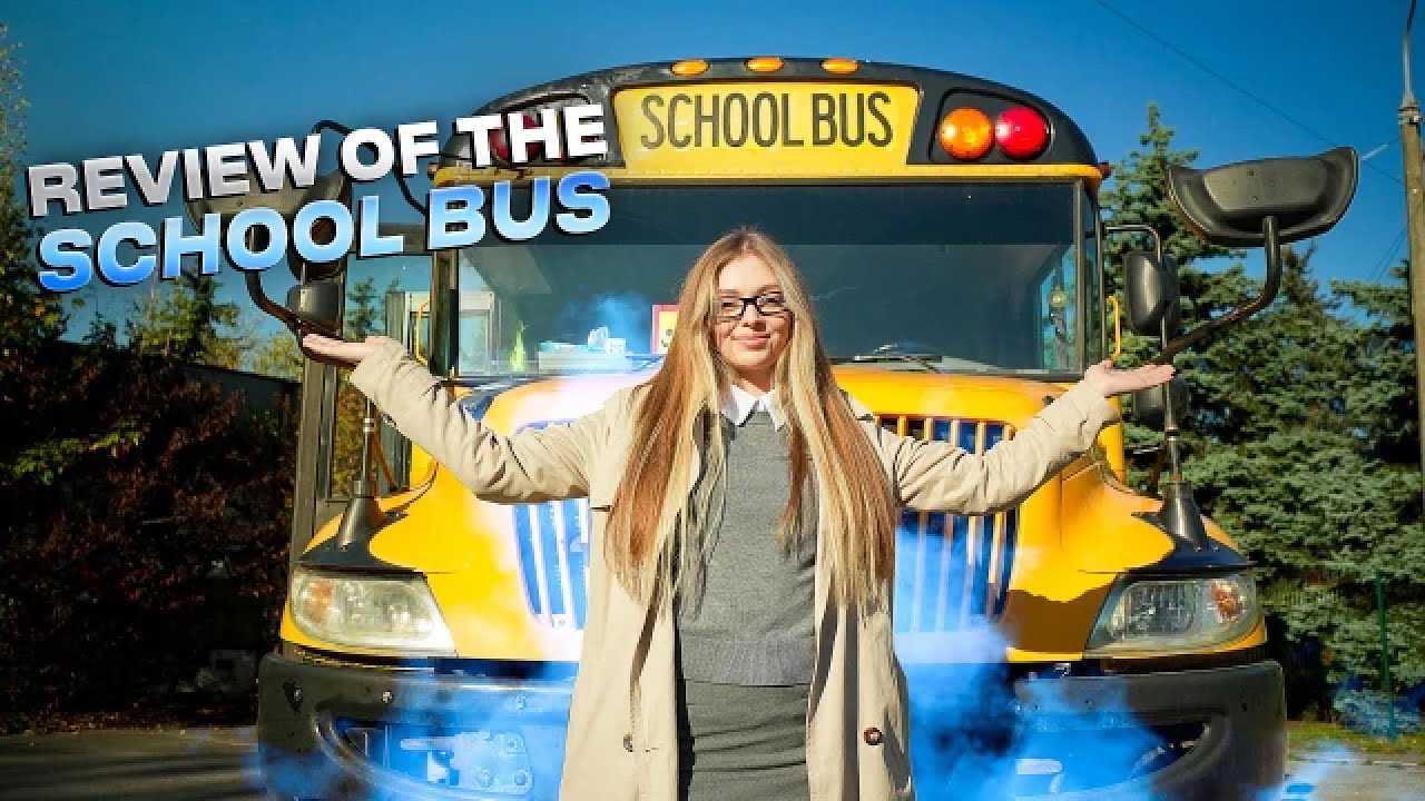 INSIDE A REAL AMERICAN SCHOOL BUS! 🚌 (Why is it Yellow?)