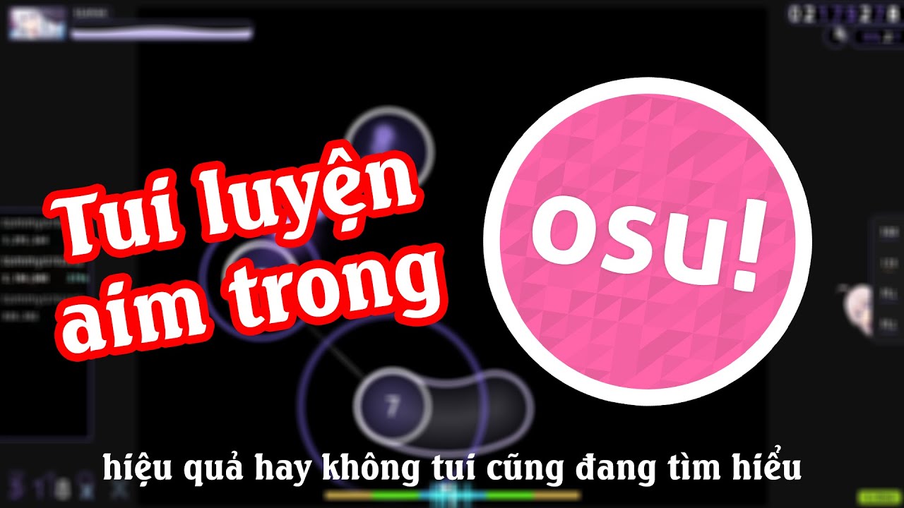 luyện aim trong Osu