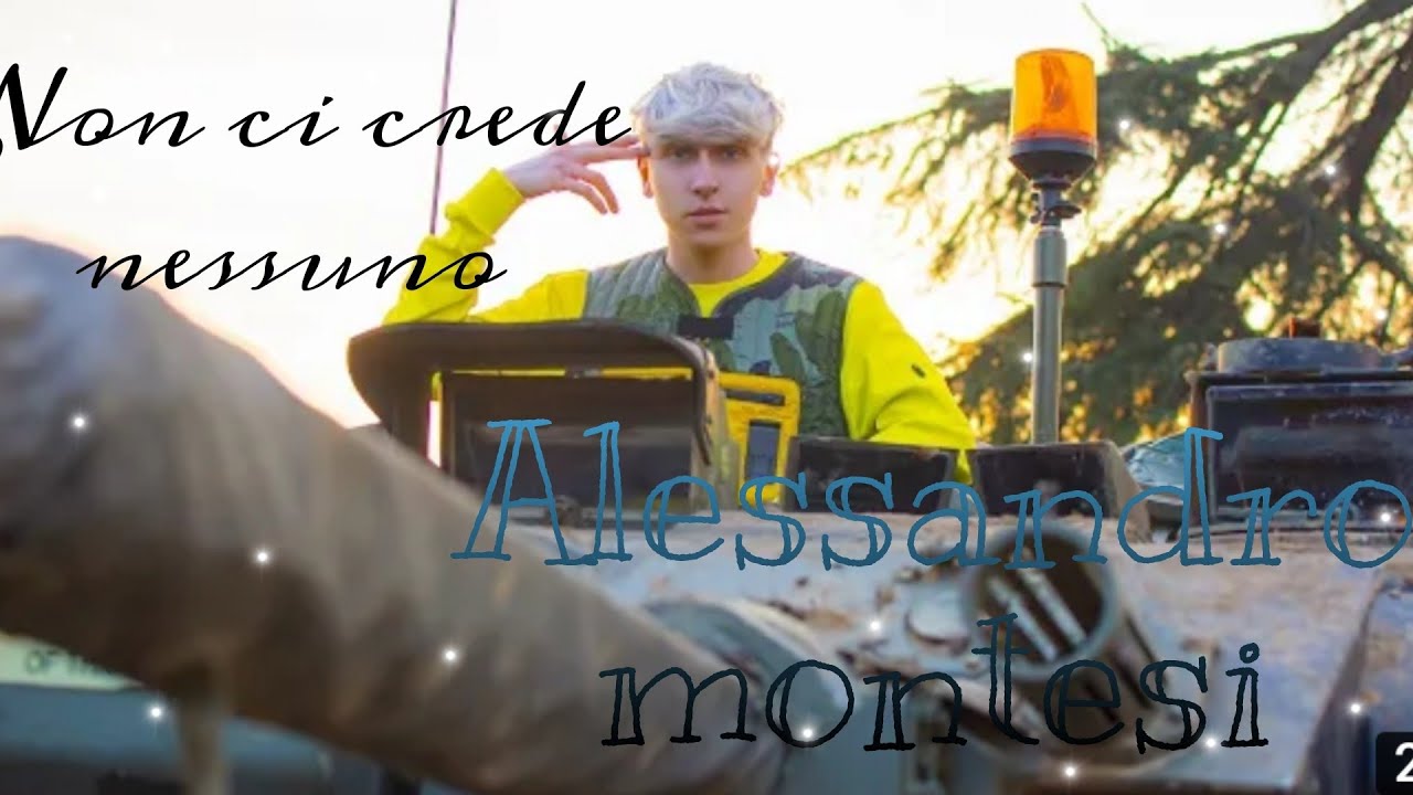 Non ci crede nessuno - Alessandro Montesi💙💜