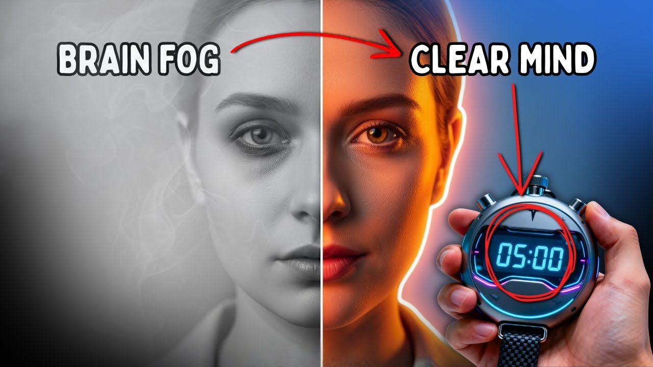 How to Clear Brain Fog in 5 Minutes (Without Caffeine or Pills)