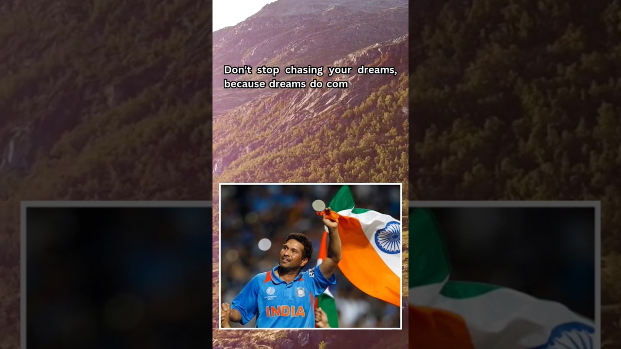 Best Lines by Sachin Tendulkar #cricketquotes #cricketshorts #famousquotes #sachintendulkar #music