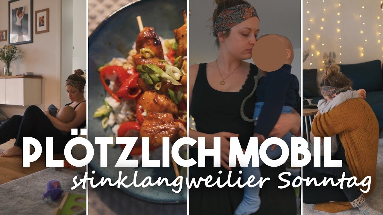 Aron krabbelt mit 10 Monaten I Familien Vlog I Mellis Blog