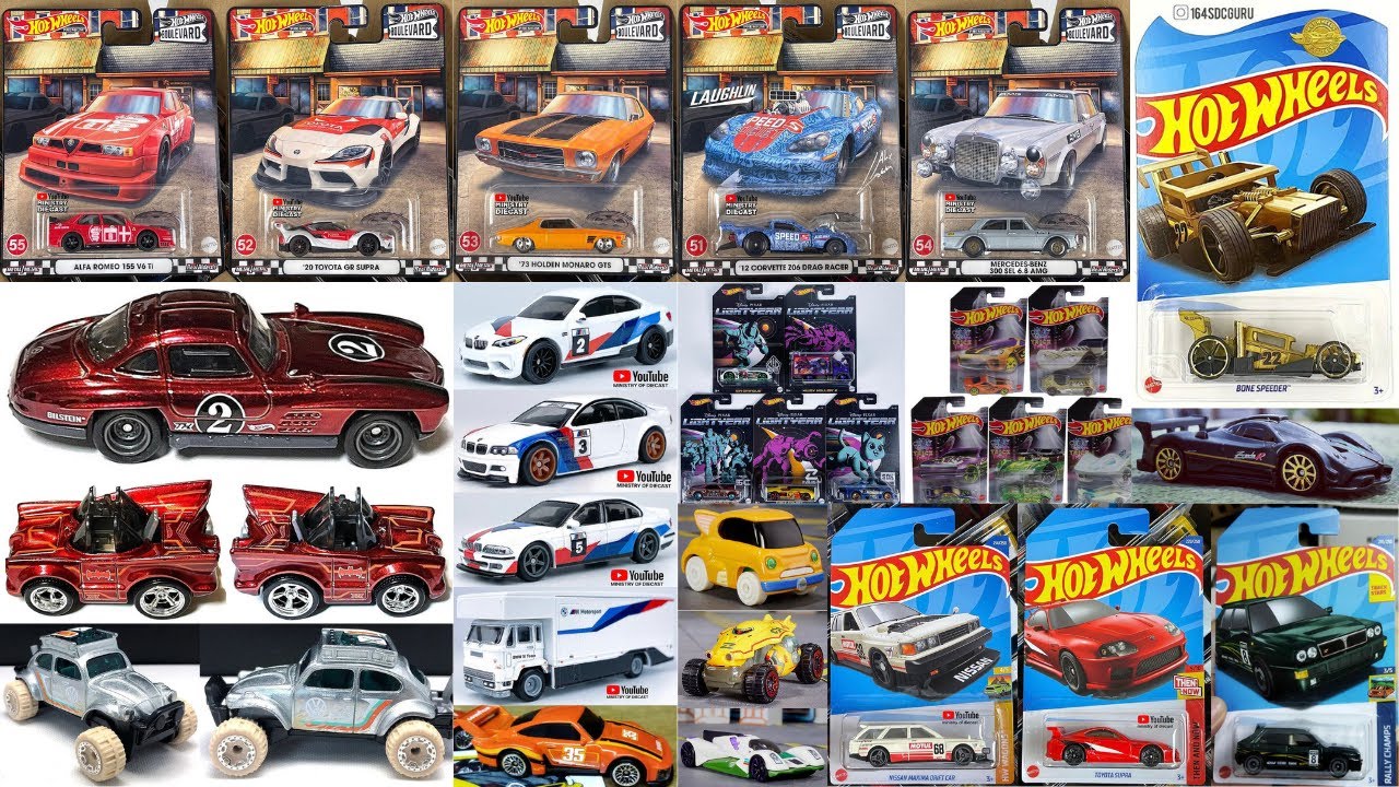 *NEW* HOT WHEELS 2022 & 2023 Super Treasure Hunts, Premium Sets, Mainline Cars,... DIECAST NEWS!