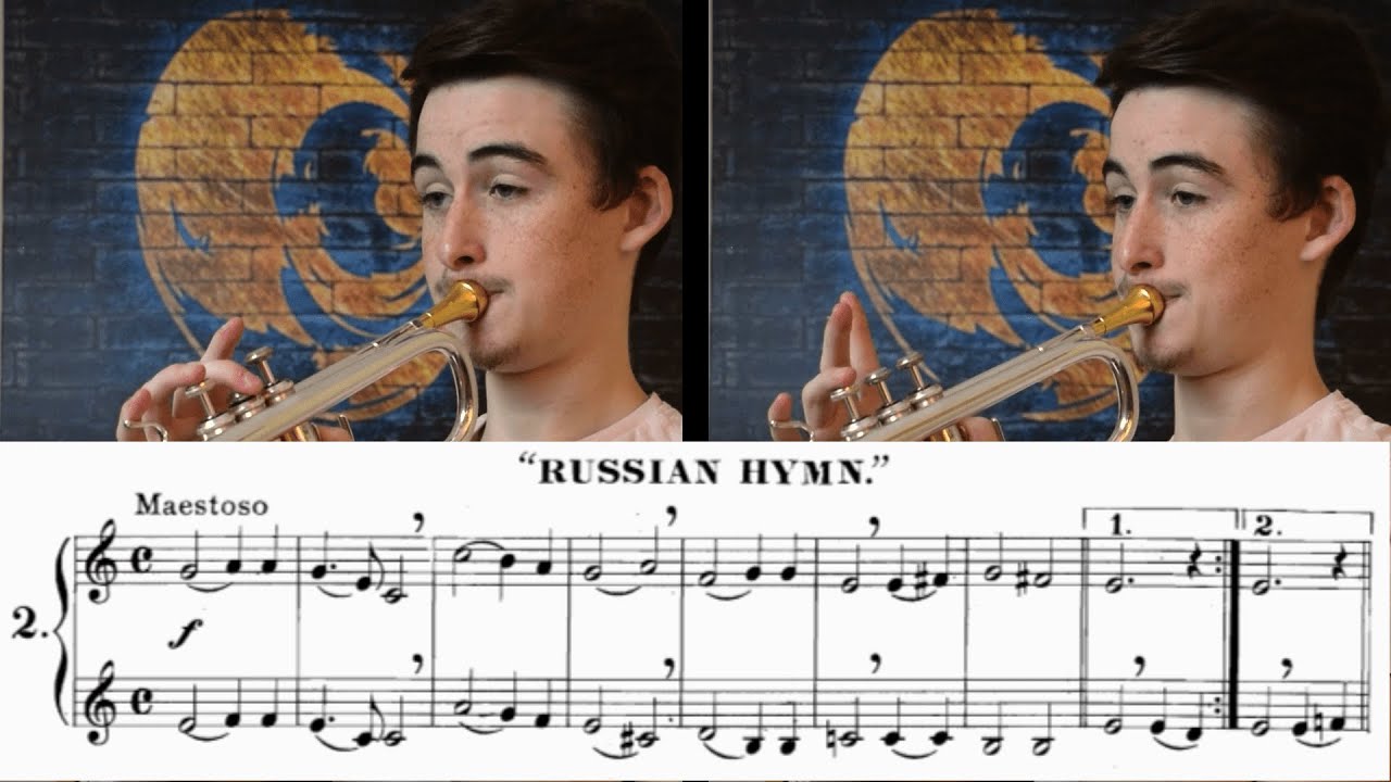 Arban Duet Play Along - “Russian Hymn” | 68 Duets for Two Cornets #2