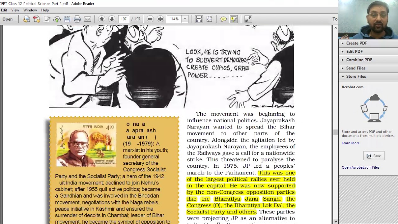 Political Science- Class 12, Chapter 6  The Crisis of Democratic Order