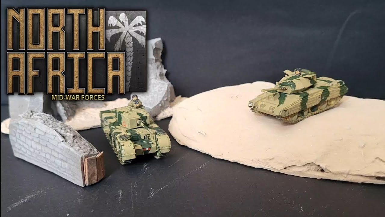 How to Make North African Terrain | WW2 | Flames of War | Bolt Action
