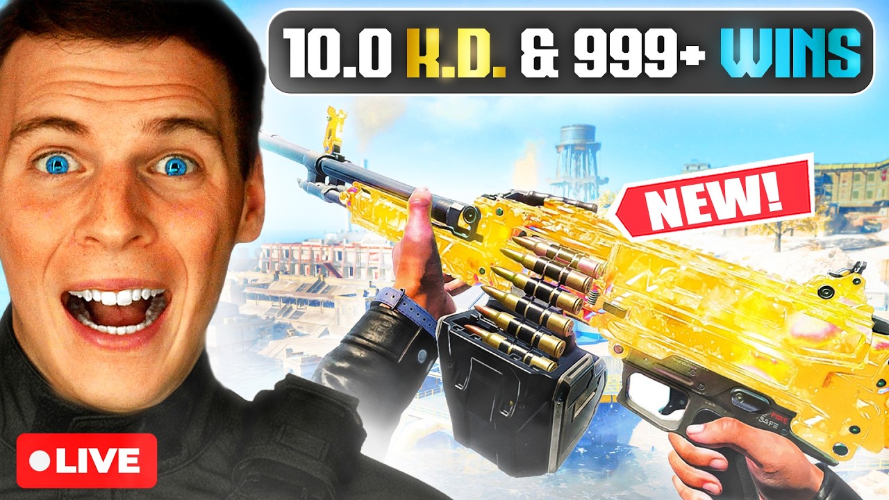 🔴LIVE - The *NEW* LMG is INSANE in Warzone!!🔴
