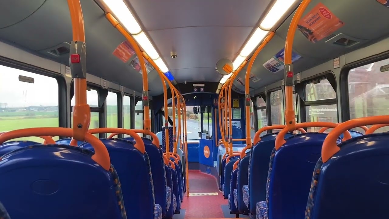 Stagecoach North East Scania K270UB/Enviro300 (28014-YN63BXM) Route E6