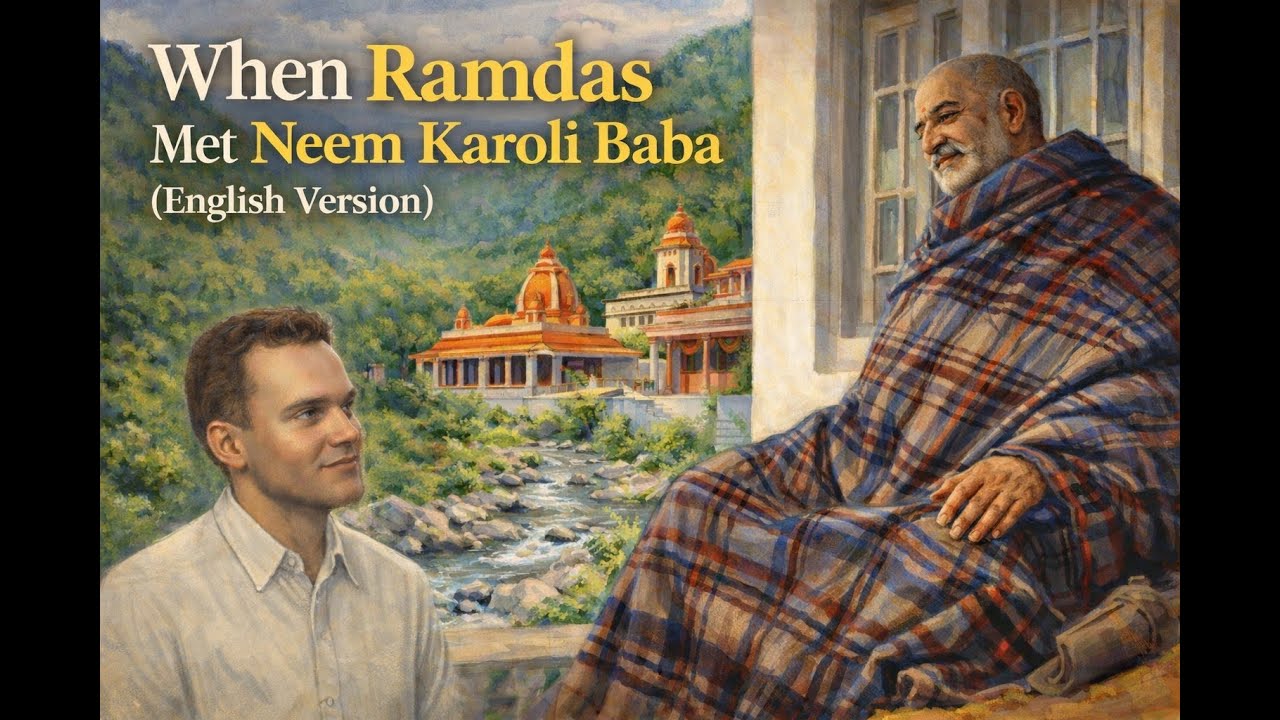 When Ram Dass Met Neem Karoli Baba | A Story of Ego, Grace & Surrender English