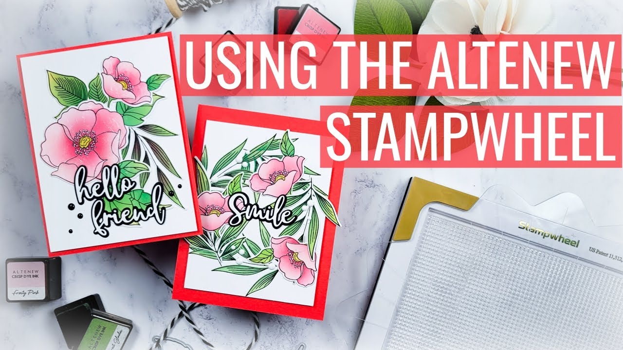 Altenew Stampwheel Review and Video Hop: Late Nights