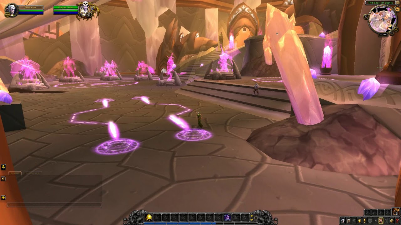Prophet Velen location in The Exodar