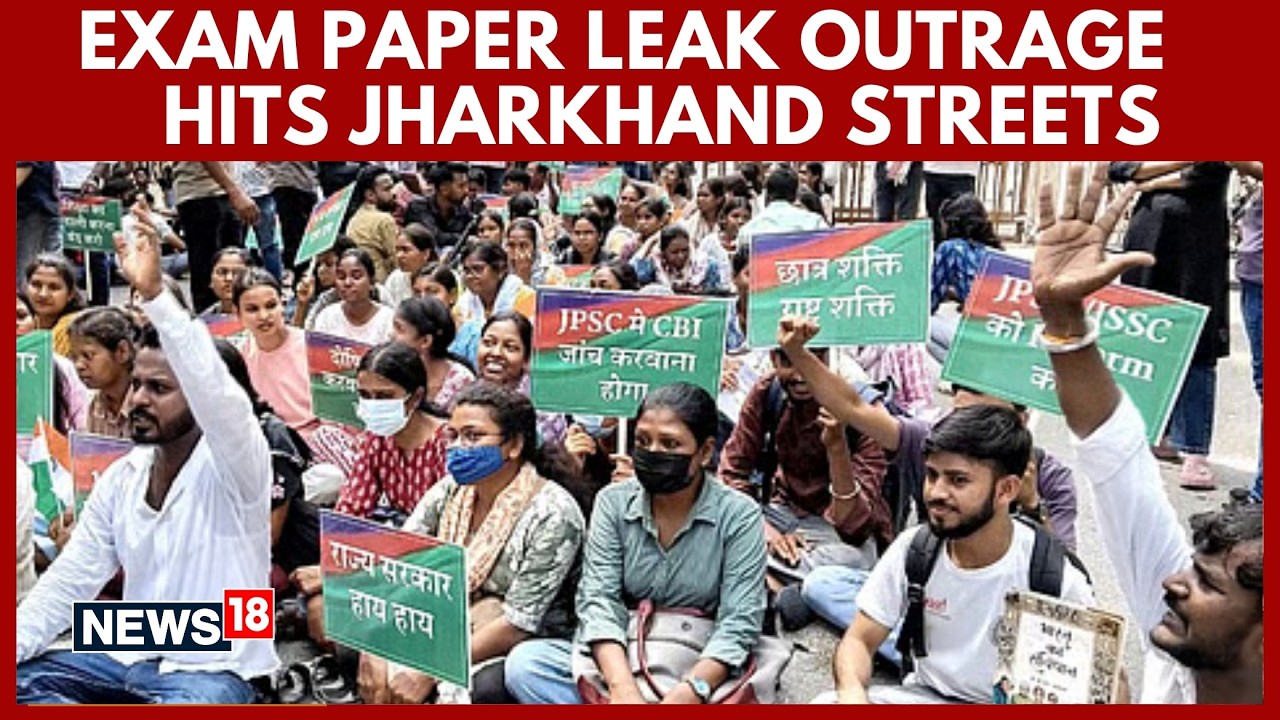 Jharkhand JPSC-JSSC Protest News | Aspirants Hold Mashal March In Ranchi Over Paper Leak | N18V